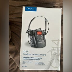 Plantronics CT14 Cordless Headset Phone